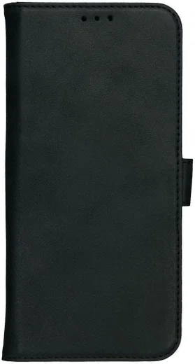 Rosso Deluxe Samsung Galaxy S23 Hoesje Echt Leer Book Case Zwart afbeelding 5