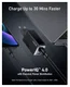 Anker 735 GaNPrime (65W) Snellader USB-C/USB-A Fast Charge  Adapter Zwart afbeelding 3