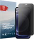 Rosso iPhone 12 / 12 Pro 9H Tempered Glass Screen Protector Privacy afbeelding 1