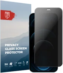 Rosso iPhone 12 Pro Max 9H Tempered Glass Screen Protector Privacy afbeelding