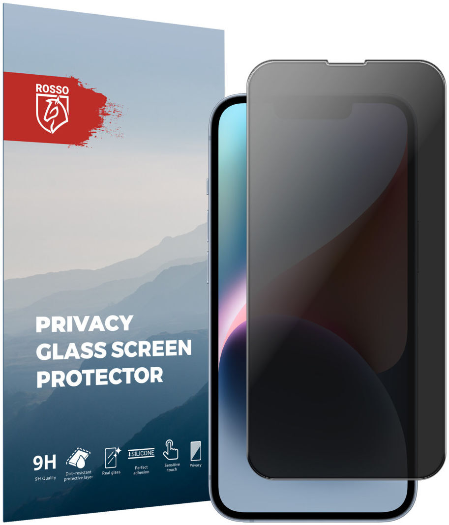Rosso Apple iPhone 14 9H Tempered Glass Screen Protector Privacy afbeelding 1