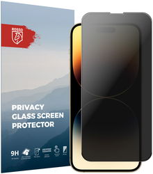 Rosso iPhone 14 Pro Max 9H Tempered Glass Screen Protector Privacy afbeelding