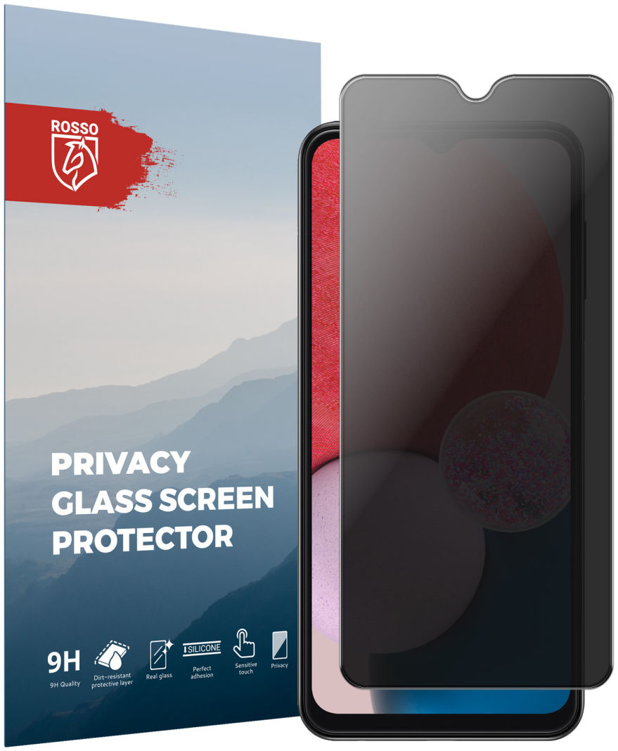 Rosso Samsung Galaxy A13 4G 9H Tempered Glass Screen Protector Privacy afbeelding 1