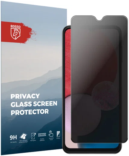 Rosso Samsung Galaxy A13 4G 9H Tempered Glass Screen Protector Privacy afbeelding 1