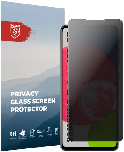 Rosso Samsung Galaxy A52 / A52S 9H Tempered Glass Screen Protector Privacy afbeelding 1