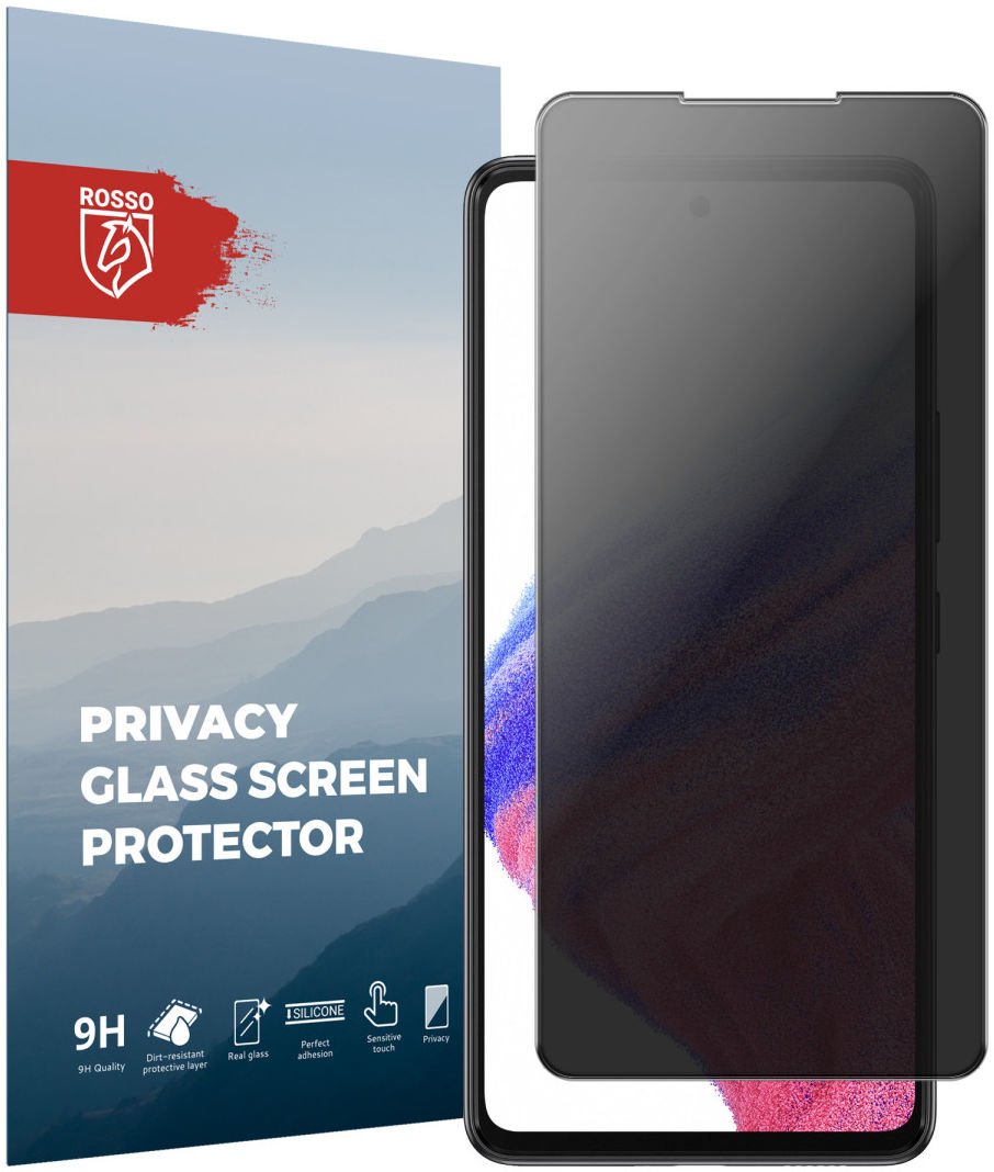 Rosso Samsung Galaxy A53 9H Tempered Glass Screen Protector Privacy afbeelding 1