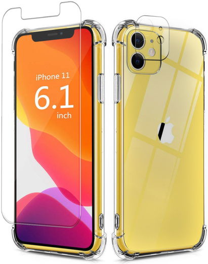 Apple iPhone 11 Hoesje + Screen Protector + Camera Protector afbeelding 10