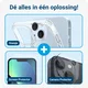 Apple iPhone 14 Hoesje + Screen Protector + Camera Protector afbeelding 2