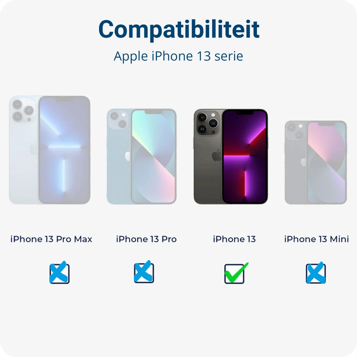 Apple iPhone 14 Hoesje + Screen Protector + Camera Protector afbeelding 9