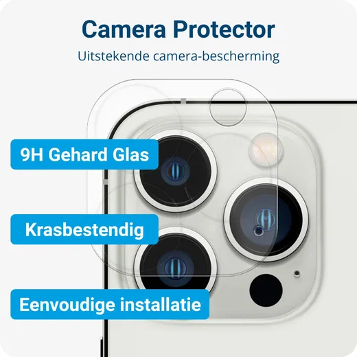 Apple iPhone 14 Pro Hoesje + Screen Protector + Camera Protector afbeelding 6