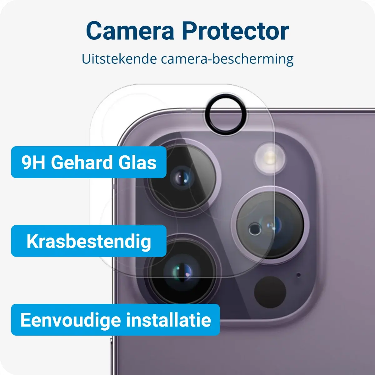 Apple iPhone 14 Pro Max Hoesje + Screen Protector + Camera Protector afbeelding 6