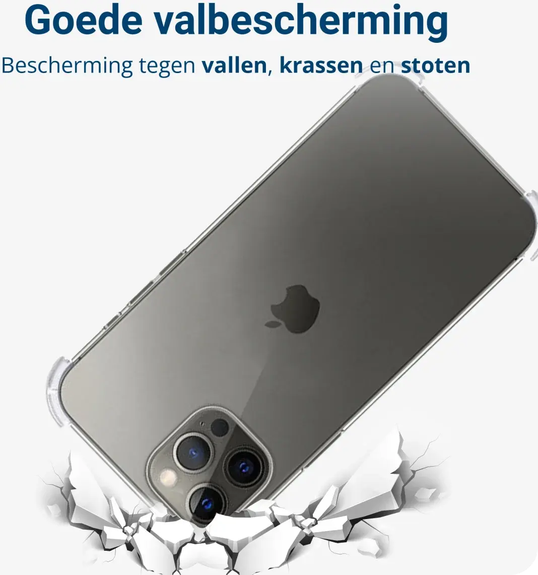 Apple iPhone 14 Pro Max Hoesje + Screen Protector + Camera Protector afbeelding 9