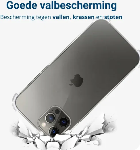 Apple iPhone 14 Pro Max Hoesje + Screen Protector + Camera Protector afbeelding 9