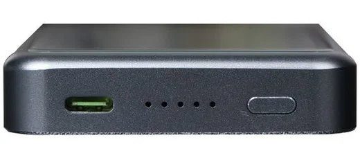 4smarts UltiMag Lucid Compacte MagSafe Powerbank 5.000 mAh Zwart afbeelding 3