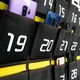 Universele Telefoon Tas met Cijfers - Opbergtas met 30 Vakken Zwart afbeelding 2