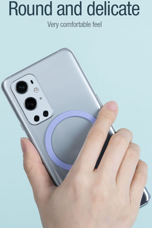 Nillkin SnapLink Air MagSafe Sticker voor Telefoonhoesjes Zwart afbeelding 9