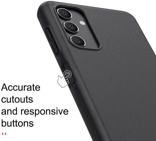Nillkin Super Frosted Shield Samsung Galaxy A04s Hoesje Zwart afbeelding 16