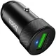 Hoco Z32 3A USB Autolader 18W met Quick Charge 3.0 Zwart afbeelding 2