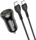 Hoco 5A Auto Snellader 30W PD en QC + USB-C Kabel 1M afbeelding 2