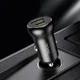 Hoco 5A Auto Snellader 30W PD en QC + USB-C Kabel 1M afbeelding 4
