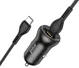 Hoco 5A Auto Snellader 30W PD en QC + USB-C Kabel 1M afbeelding 6