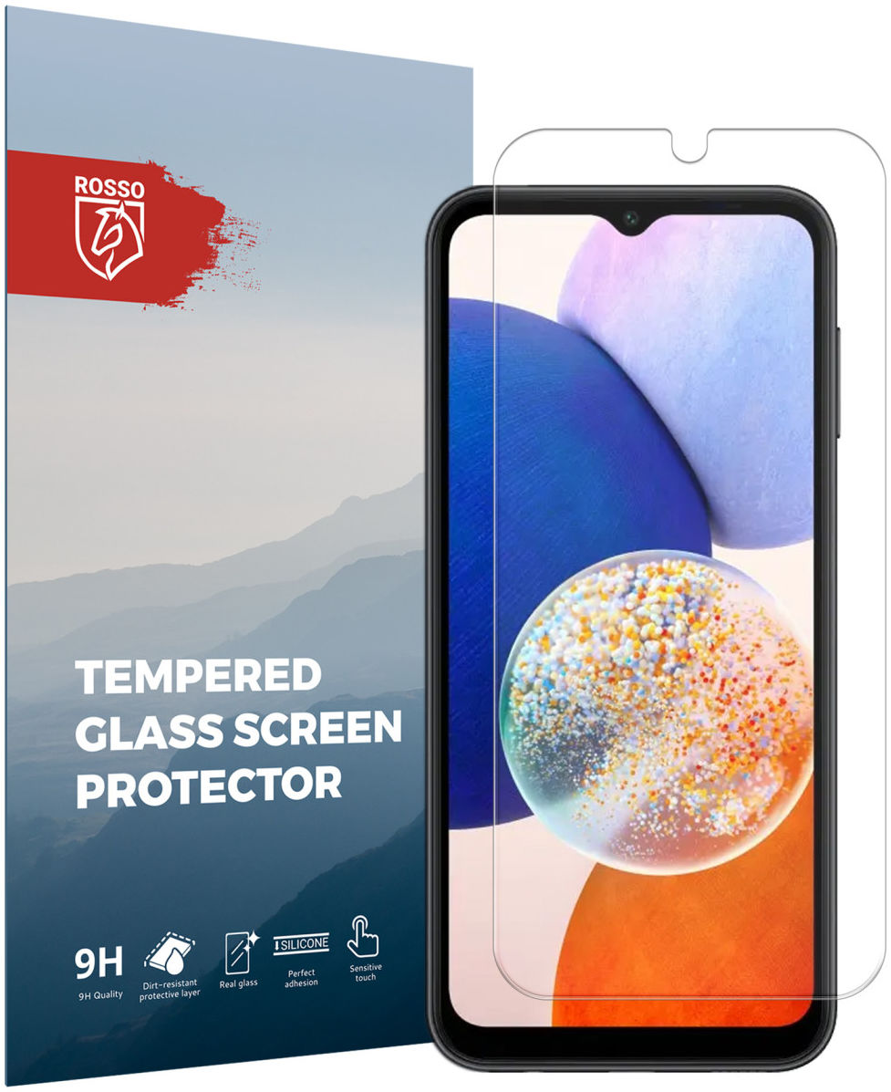 Rosso Samsung Galaxy A14 5G 9H Tempered Glass Screen Protector afbeelding 1