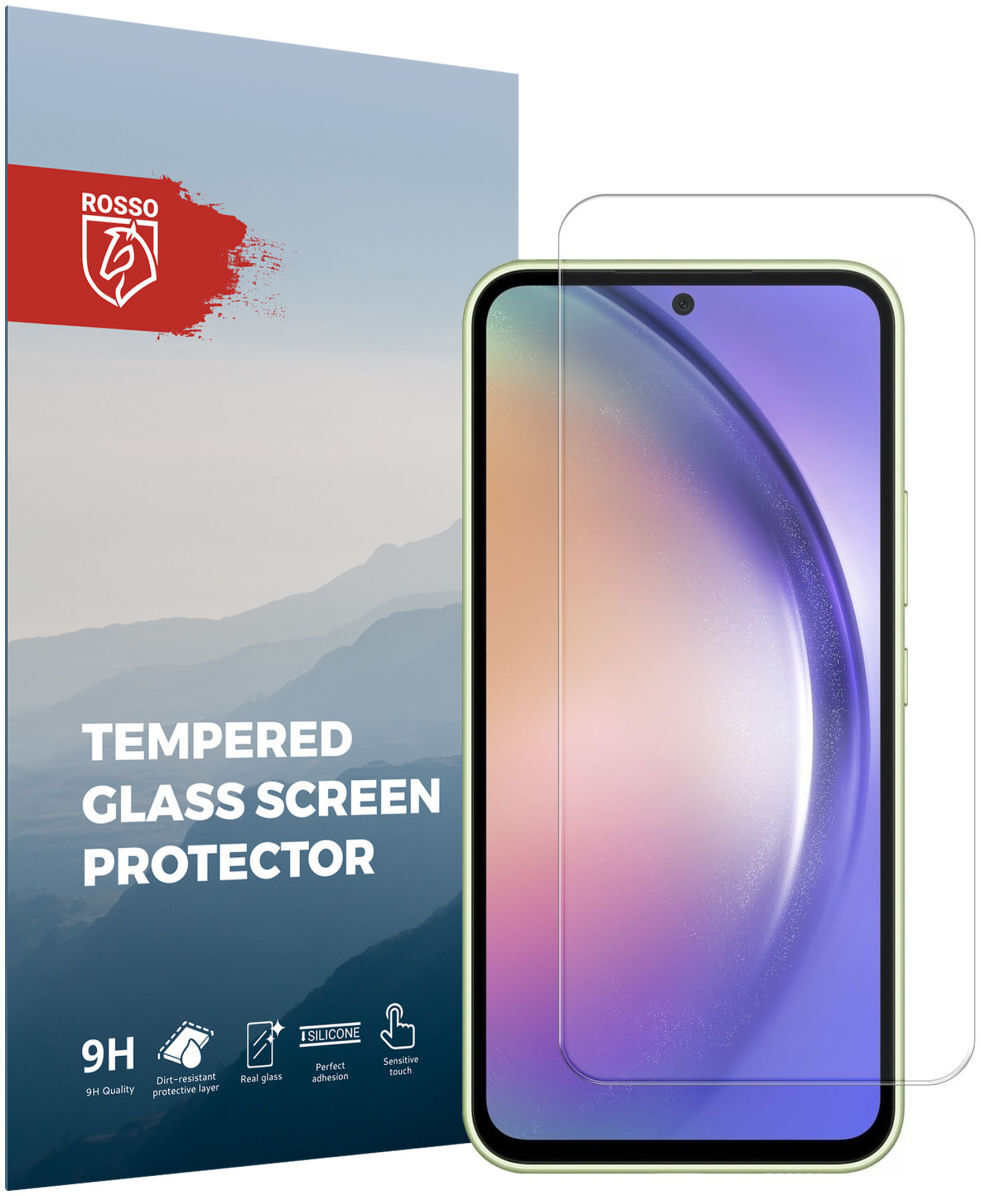 Rosso Samsung Galaxy A54 9H Tempered Glass Screen Protector afbeelding 1