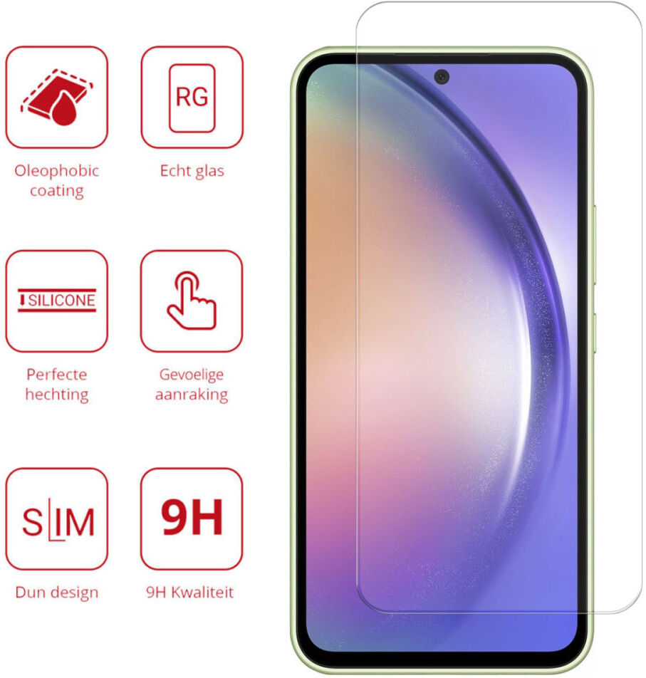 Rosso Samsung Galaxy A54 9H Tempered Glass Screen Protector afbeelding 2