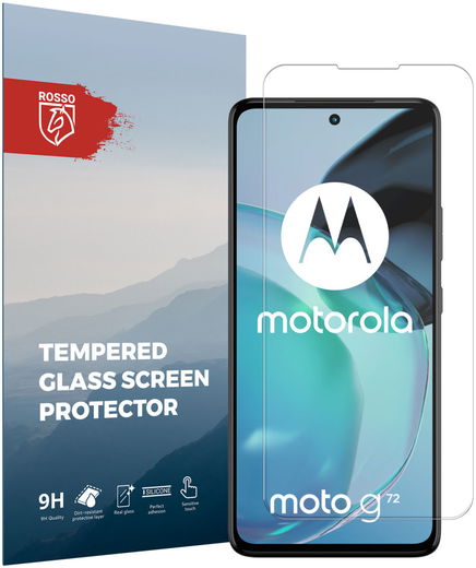 Rosso Motorola Moto G72 9H Tempered Glass Screen Protector afbeelding 1