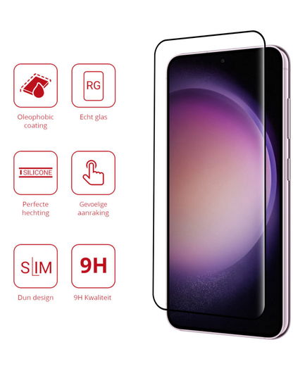 Rosso Samsung Galaxy S23 Plus 9H Tempered Glass Screen Protector afbeelding 2