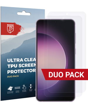 Rosso Samsung Galaxy S23 Plus Screen Protector Ultra Clear Duo Pack