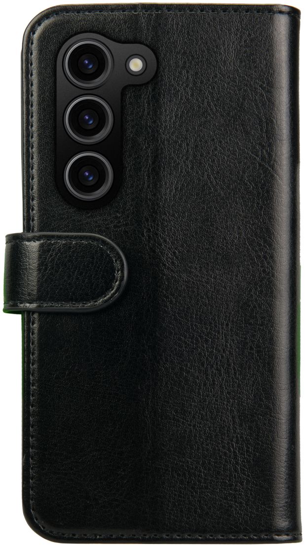 Rosso Element Samsung Galaxy S23 Hoesje Book Cover Wallet Zwart afbeelding 2