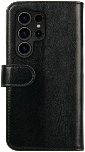 Rosso Element Samsung Galaxy S23 Ultra Hoesje Book Cover Wallet Zwart afbeelding 2