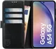 Rosso Element Samsung Galaxy A54 Hoesje Book Cover Wallet Zwart afbeelding 12