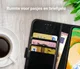 Rosso Element Samsung Galaxy A04s Hoesje Book Cover Wallet Zwart afbeelding 5