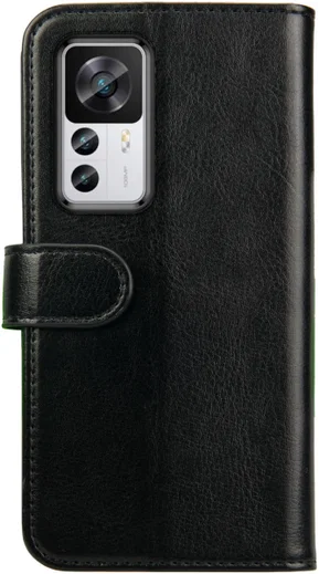 Rosso Element Xiaomi 12T / 12T Pro Hoesje Book Cover Wallet Zwart afbeelding 2