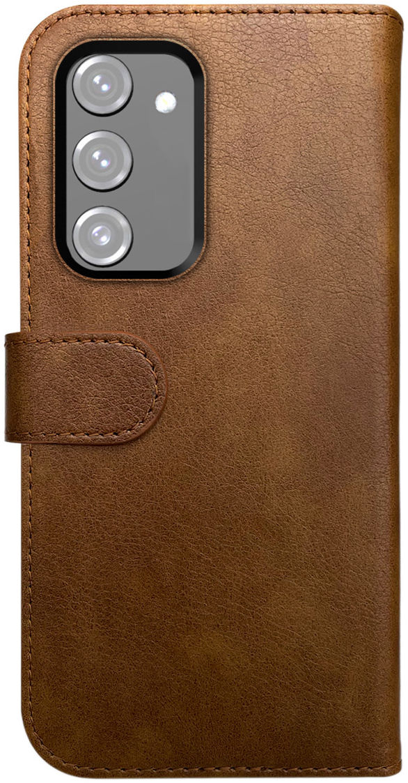 Rosso Element Samsung Galaxy S23 Plus Hoesje Book Cover Wallet Bruin afbeelding 3