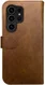 Rosso Element Samsung Galaxy S23 Ultra Hoesje Book Cover Wallet Bruin afbeelding 2
