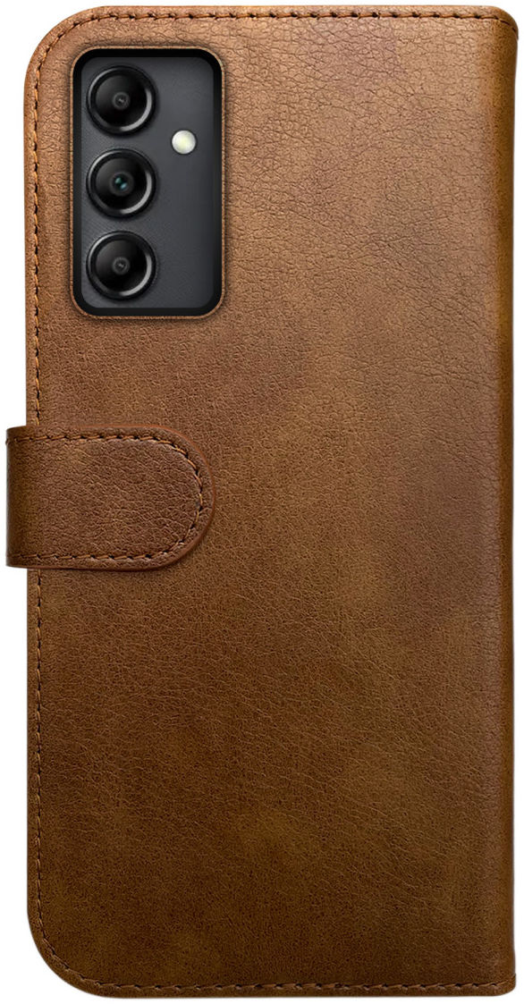 Rosso Element Samsung Galaxy A14 Hoesje Book Cover Wallet Bruin afbeelding 2