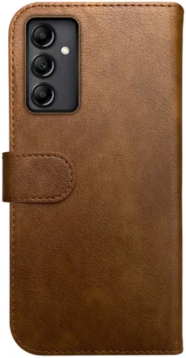 Rosso Element Samsung Galaxy A14 Hoesje Book Cover Wallet Bruin afbeelding 2