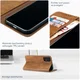 Rosso Element Samsung Galaxy A34 Hoesje Book Cover Wallet Bruin afbeelding 5