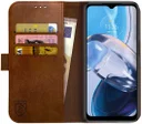 Rosso Element Motorola Moto E22/E22i Hoesje Book Cover Wallet Bruin