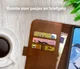 Rosso Element Motorola Moto E22/E22i Hoesje Book Cover Wallet Bruin afbeelding 5