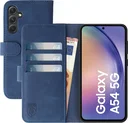 Rosso Element Samsung Galaxy A54 Hoesje Book Cover Wallet Blauw