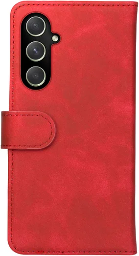 Rosso Element Samsung Galaxy A34 Hoesje Book Cover Wallet Rood afbeelding 2
