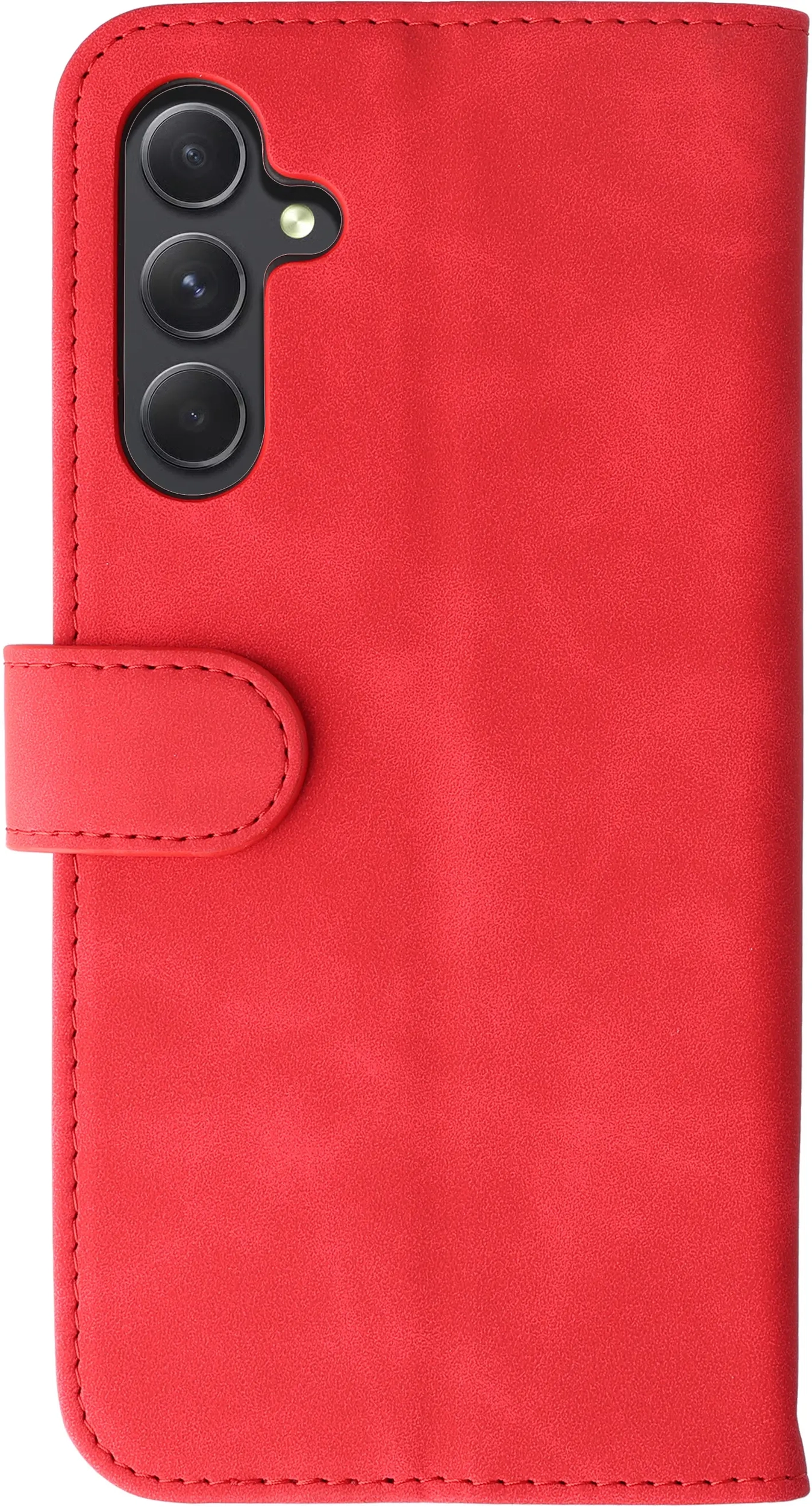 Rosso Element Samsung Galaxy A54 Hoesje Book Cover Wallet Rood afbeelding 2