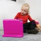 Apple iPad 11 (2025) / 10.9 (2022) Kinder Tablethoes met Handvat Roze afbeelding 5