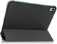 Apple iPad 11 (2025) / 10.9 (2022) Hoes Tri-Fold Book Case Zwart afbeelding 12