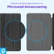 Apple iPad 11 (2025) / 10.9 (2022) Hoes Tri-Fold Book Case Zwart afbeelding 6