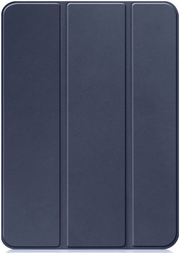 Apple iPad 11 (2025) / 10.9 (2022) Hoes Tri-Fold Book Case Blauw afbeelding 8